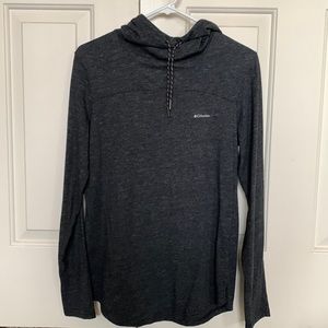 Columbia Womens Cowl Grey Omni-Wick Pullover size Medium